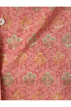 پیراهن گلدار آستین بلند Relax Fit - یاری شاپ