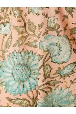 پیراهن گلدار آستین بلند Relax Fit - یاری شاپ