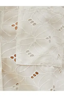 پیراهن گلدوزی آستین کوتاه با جیب - یاری شاپ