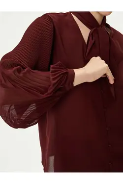 پیراهن لباس زنانه 4wak60225uw Claret Red - یاری شاپ