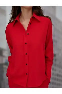 پیراهن لباس زنانه 4wak60397uw قرمز - یاری شاپ