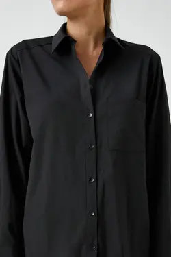 پیراهن مشکی زنانه 3WAK60032UW - یاری شاپ