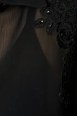 پیراهن مشکی زنانه 4WAK60511UW - یاری شاپ