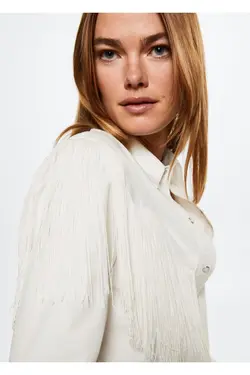 پیراهن منگوله ای با جزئیات - یاری شاپ