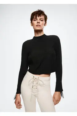 پیراهن منگوله ای با جزئیات - یاری شاپ