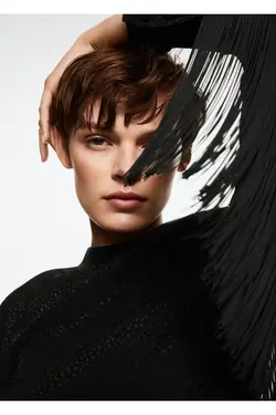 پیراهن منگوله ای با جزئیات - یاری شاپ