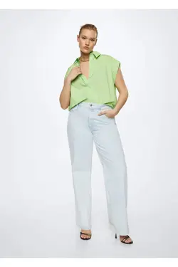 پیراهن نخی پهن - یاری شاپ