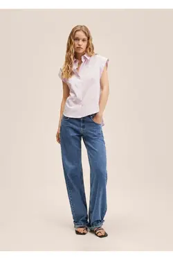 پیراهن نخی پهن - یاری شاپ