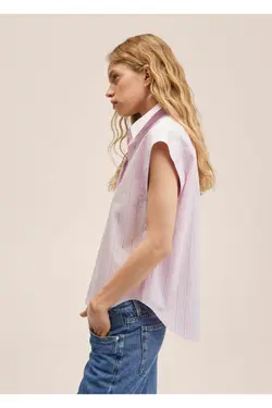 پیراهن نخی پهن - یاری شاپ