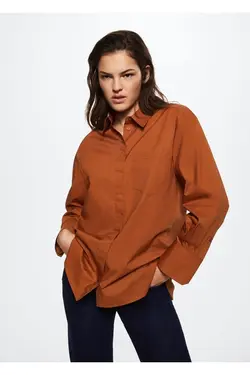 پیراهن نخی سایز بزرگ - یاری شاپ