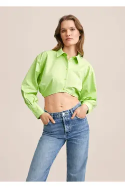 پیراهن نخی کوتاه - یاری شاپ