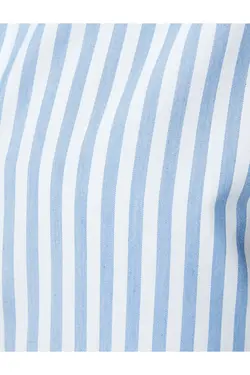 پیراهن یقه توری آستین بلند دکمه دار - یاری شاپ