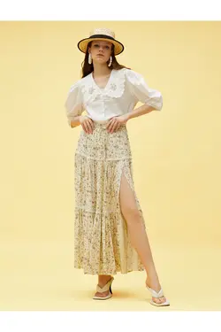 پیراهن یقه دوزی شده نوزاد - یاری شاپ