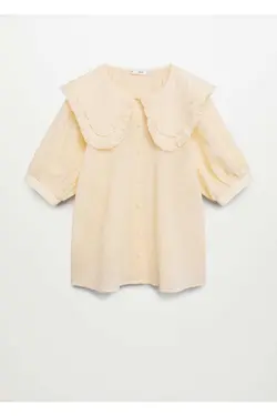 پیراهن یقه زرد زنانه نوزاد - یاری شاپ