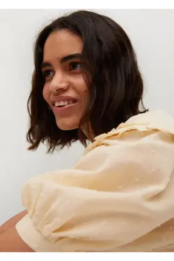 پیراهن یقه زرد زنانه نوزاد - یاری شاپ