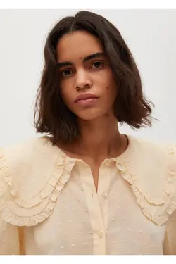 پیراهن یقه زرد زنانه نوزاد - یاری شاپ