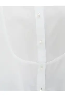 پیراهن یقه کودک با ریز دوزی پنبه ای - یاری شاپ