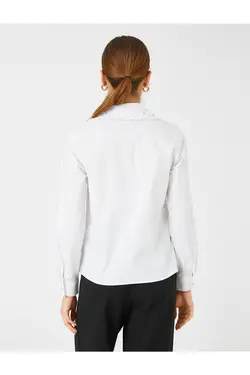 پیراهن یقه کودک سنگ دوزی شده Relax Fit - یاری شاپ