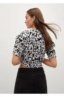 تاپ کراپ مشکی زنانه - یاری شاپ