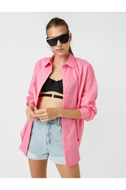 ترکیبی از کتانی پیراهن بزرگ - یاری شاپ