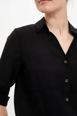 تونیک پیراهن اپولت جیبی - یاری شاپ