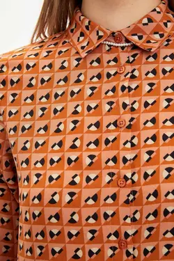 تونیک پیراهن ویسکوز چاپ گلدار - یاری شاپ