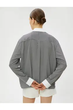 جیبی پیراهن آستین بلند - یاری شاپ