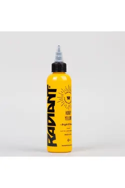 رنگ زرد عسلی – رنگ تاتو تابشی – 1oz/30ml - یاری شاپ