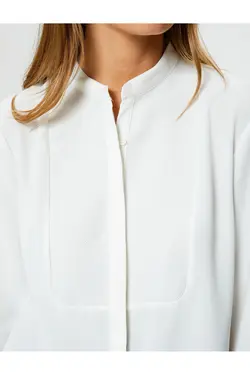 روپوش آستین بلند پیراهن یقه باشکوه - یاری شاپ