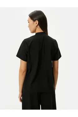 روپوش آستین کوتاه پیراهن یقه ای باشکوه - یاری شاپ