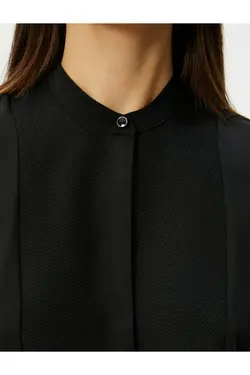 روپوش آستین کوتاه پیراهن یقه ای باشکوه - یاری شاپ