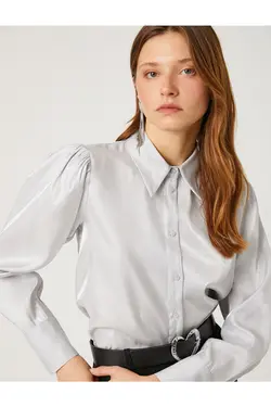 ریچل آراز ایکس – پیراهن ساتن با شانه های پوشیده شده - یاری شاپ