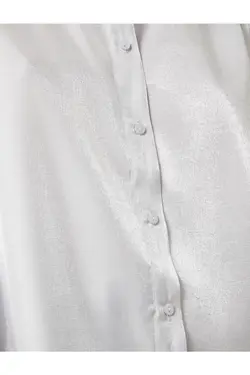 ریچل آراز ایکس – پیراهن ساتن با شانه های پوشیده شده - یاری شاپ