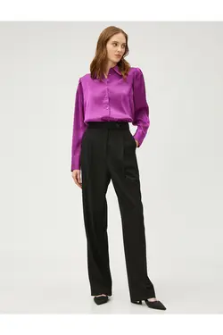 ریچل آراز ایکس – پیراهن ساتن با شانه های پوشیده شده - یاری شاپ