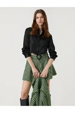 ریچل آراز ایکس – پیراهن کراپ با جزئیات دوخت - یاری شاپ