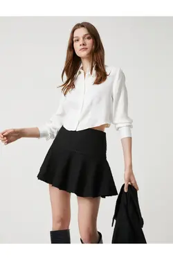 ریچل آراز ایکس – پیراهن کراپ با جزئیات دوخت - یاری شاپ