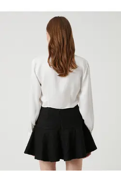 ریچل آراز ایکس – پیراهن کراپ با جزئیات دوخت - یاری شاپ