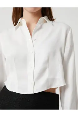 ریچل آراز ایکس – پیراهن کراپ با جزئیات دوخت - یاری شاپ