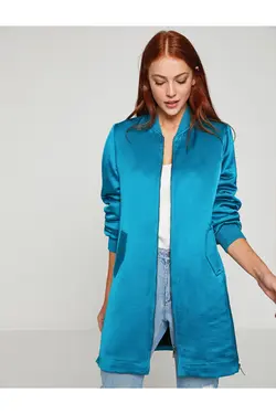 ژاکت با جزئیات زیپ - یاری شاپ