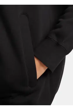 ژاکت زیپ زنانه مشکی DV8046-010 W NSW AIR FLC HD FZ - یاری شاپ