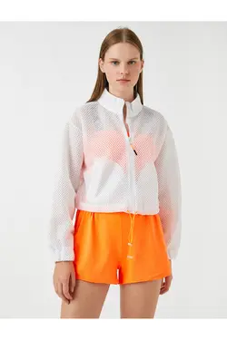 ژاکت مشبک بمب افکن با زیپ - یاری شاپ