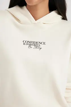 سویشرت با کلاه ضخیم Relax Fit - یاری شاپ