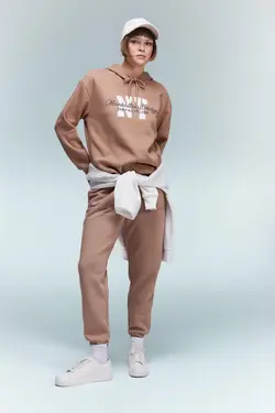 سویشرت با کلاه ضخیم Relax Fit - یاری شاپ