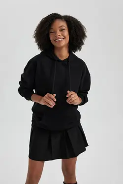 سویشرت با کلاه ضخیم سایز بزرگ - یاری شاپ