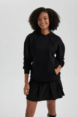 سویشرت با کلاه ضخیم سایز بزرگ - یاری شاپ