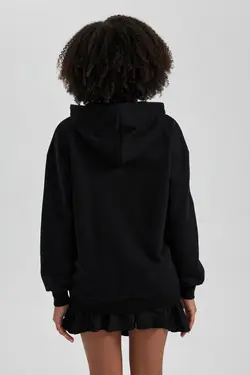 سویشرت با کلاه ضخیم سایز بزرگ - یاری شاپ