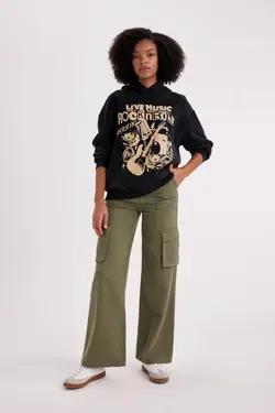 سویشرت با کلاه ضخیم سایز بزرگ - یاری شاپ