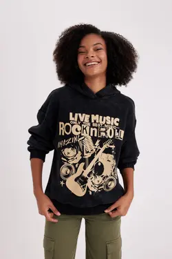 سویشرت با کلاه ضخیم سایز بزرگ - یاری شاپ