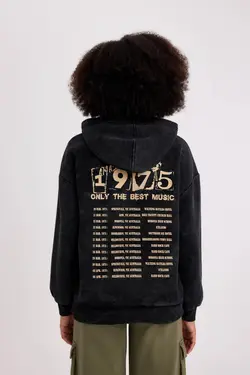 سویشرت با کلاه ضخیم سایز بزرگ - یاری شاپ