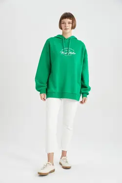 سویشرت با کلاه ضخیم سایز بزرگ - یاری شاپ